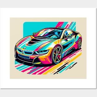 BMW i8 Posters and Art